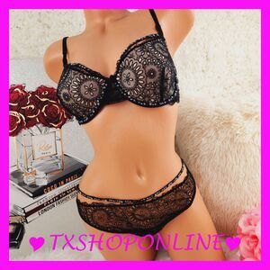 💗👙Victoria's Secret DESIGNER Collection Crystal Bling Bra & panty Set 💗👙NWT